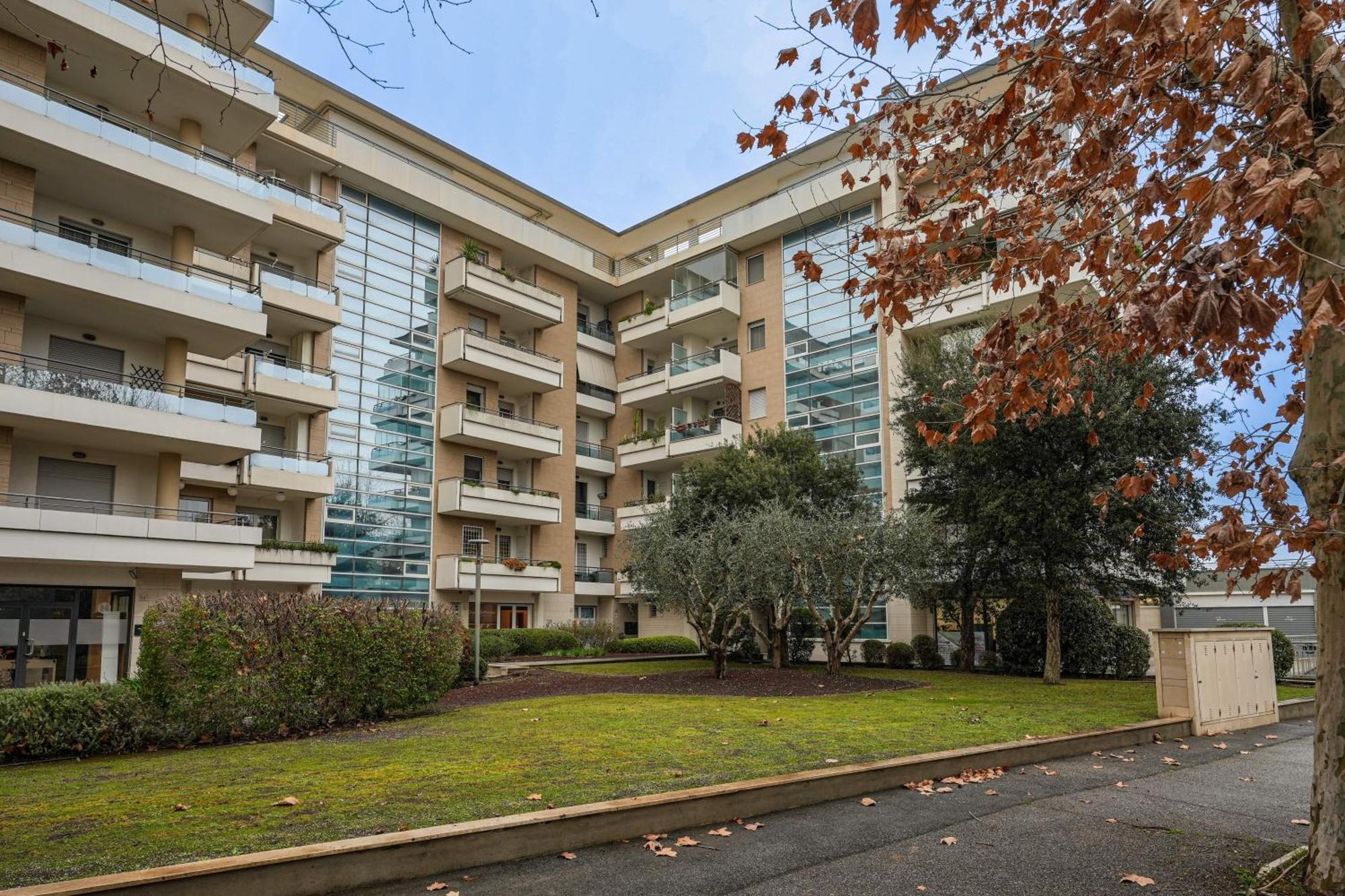 Nuvola Apartment Fiumicino Easy Self Check-In Bagian luar foto