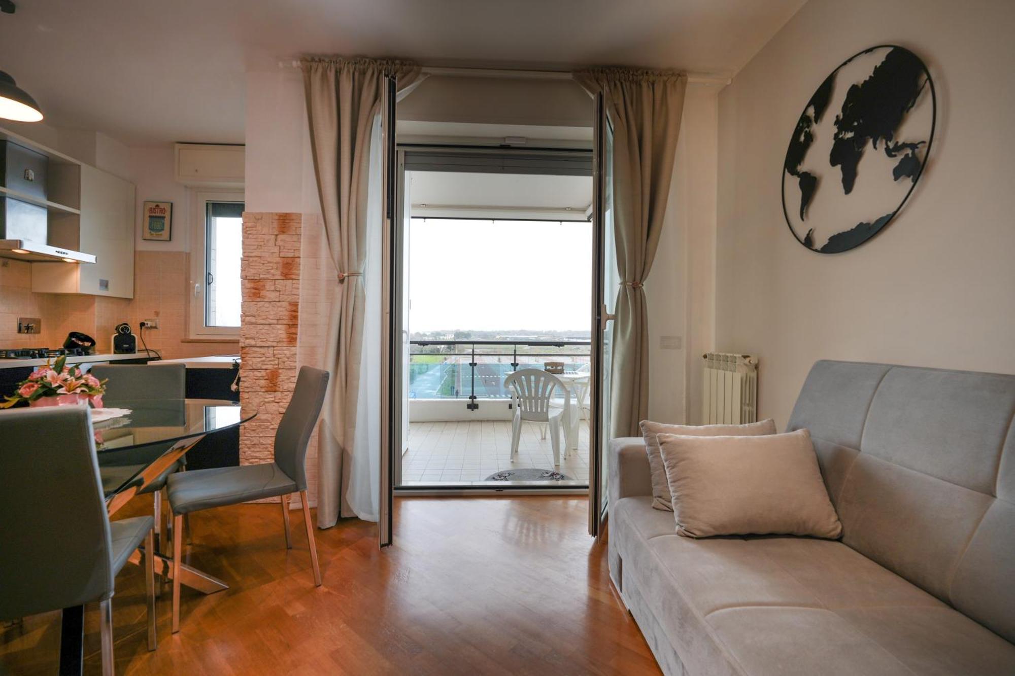 Nuvola Apartment Fiumicino Easy Self Check-In Bagian luar foto
