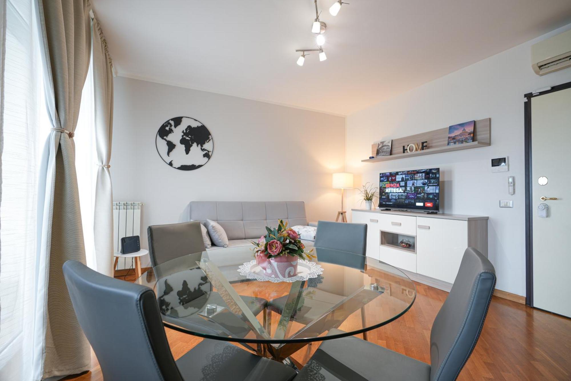 Nuvola Apartment Fiumicino Easy Self Check-In Bagian luar foto